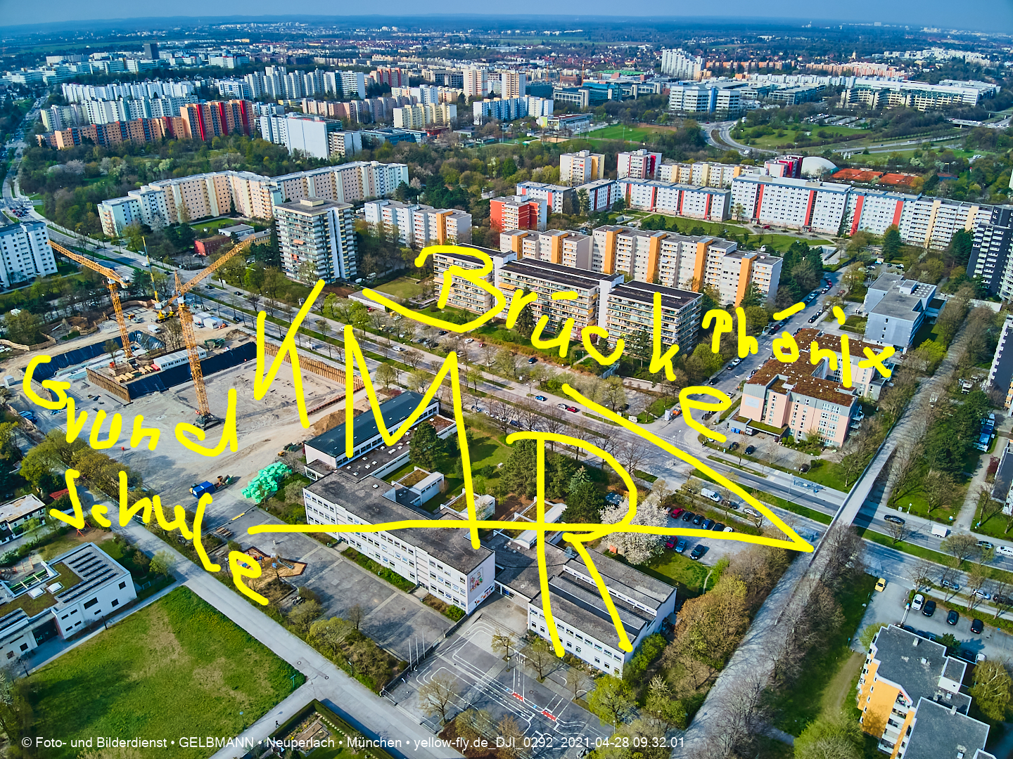 Abschleppung im Marx-Zentrum